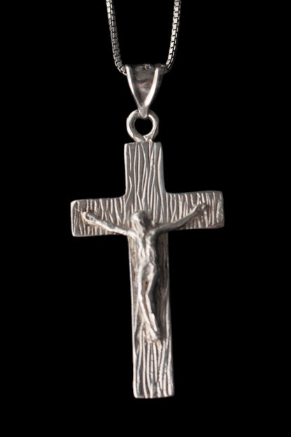 Collar de crucifijo Plata 925