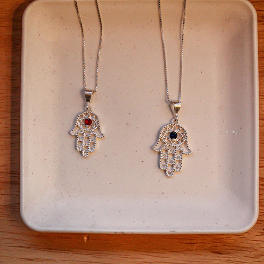 Collar de hamsa